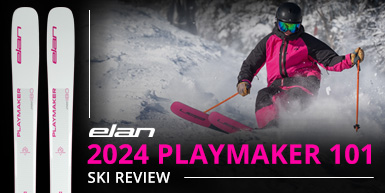 2024 Elan Playmaker 101 Ski Review: Intro Image