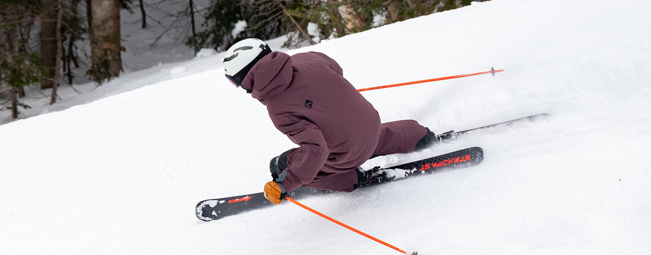 2024 Nordica Steadfast 85 DC Skis: Full Width Action Image 2