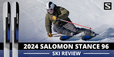 2024 Salomon Stance 96 Ski Review: Intro Image