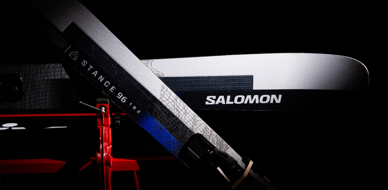 2024 Salomon Stance 96 Skis: 2024 Salomon Stance 96 Skis Camber Profile Image