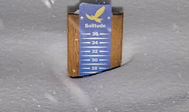 Top Five Fridays February 24, 2023: Solitude Mountain Snow Stake Image