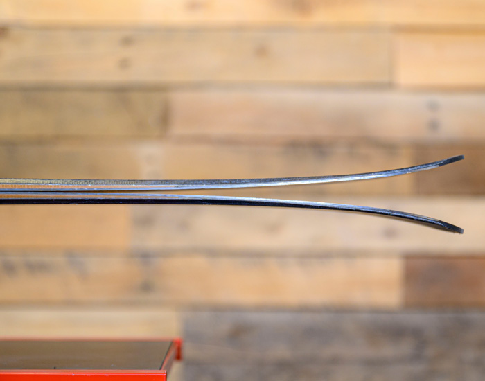 2024 K2 Mindbender 96C Skis: 2024 K2 Mindbender 96C Skis Tail Rocker Closeup Image
