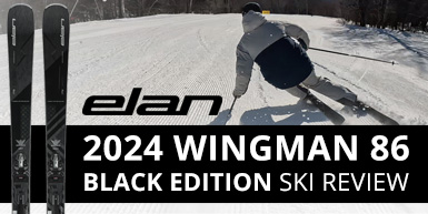 2024 Elan Wingman 86 Black Edition Ski Review - Intro Image