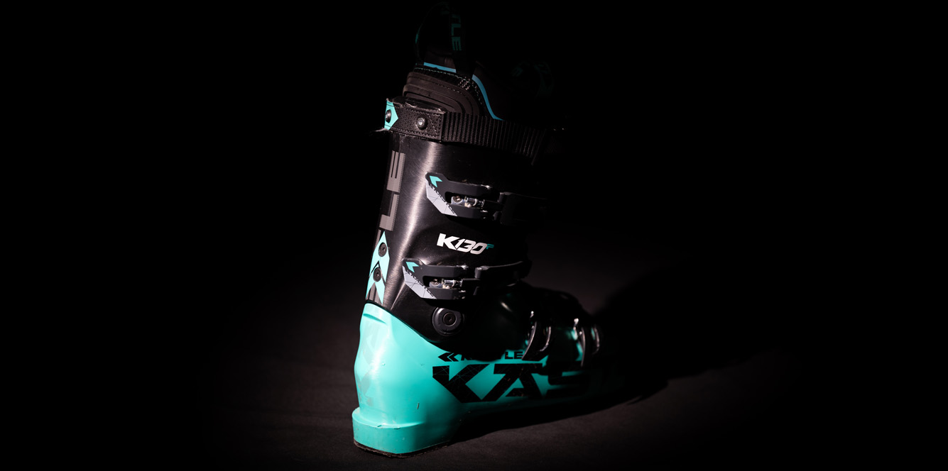 2024 Kastle K130P Ski Boots: Rear 45 View