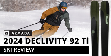 2024 Armada Declivity 92 Ti Ski Review: Intro Image