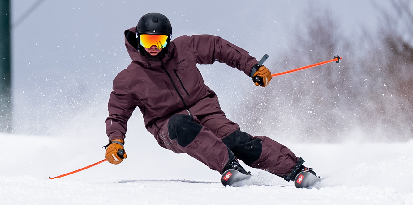 2024 Stockli Stormrider 95 Skis: Action Image 1