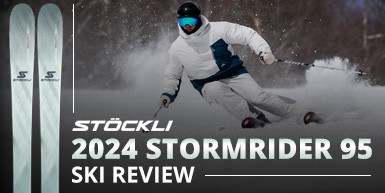 2024 Stockli Stormrider 95 Ski Review: Intro Image