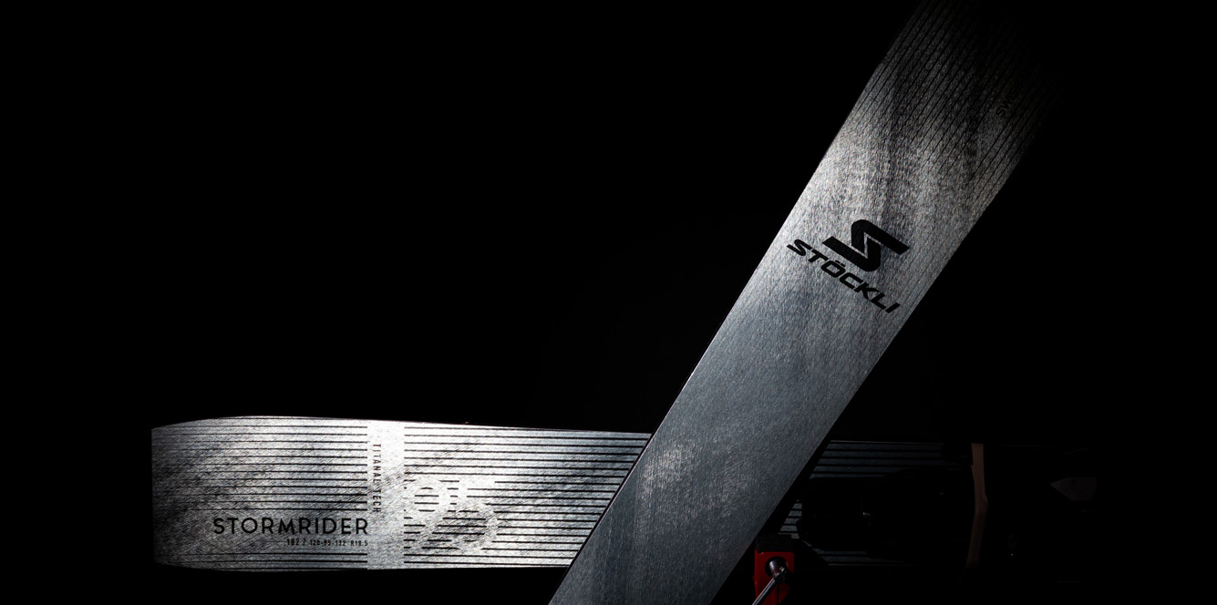 2024 Stockli Stormrider 95 Skis: Topsheet Closeups